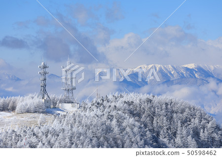 Nagano _ radio wave tower group of Mikigahara 50598462