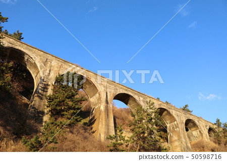 北海道,函館市,Shobocho鎮,Old Toi線,拱橋 北海道,函館市,Shobocho鎮,Old Toi線,拱橋 50598716