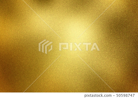 Brushed glossy golden metal, abstract texture 50598747