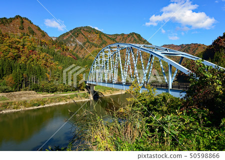 Railroad Trip Tadami Line Mizunumabashi 50598866