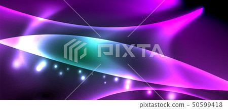 Glowing shiny light abstract background 50599418