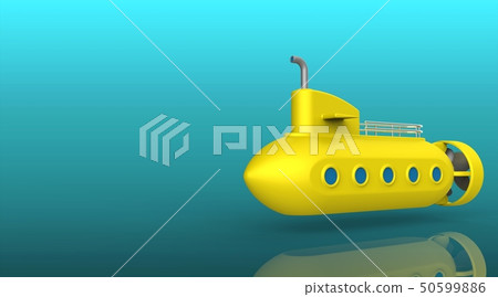 Yellow Submarine Underwater Right Yellow Submarine Underwater Right 50599886
