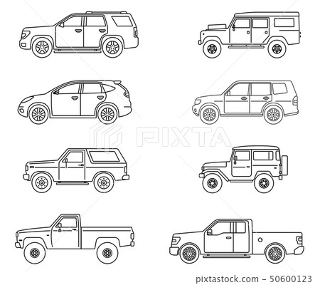 Set of offroad suv cars Set of offroad suv cars 50600123