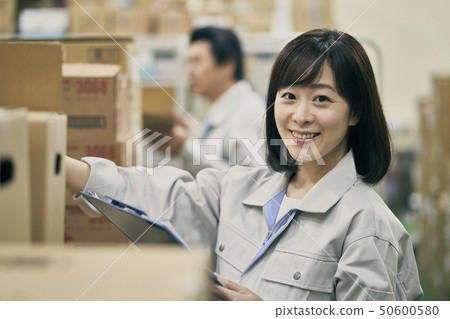 Warehouse business scene 50600580