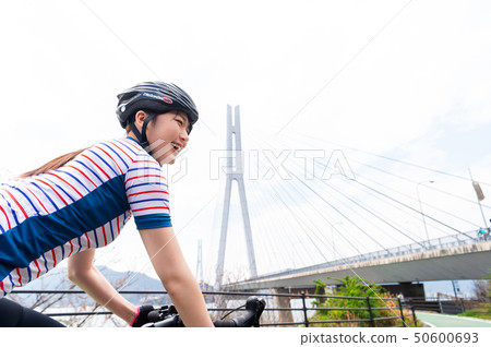 Onomichi Shimanami Highway Road bike Tadara Ohashi 50600693