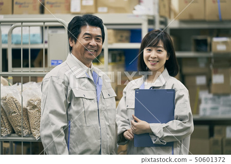 Warehouse business scene 50601372
