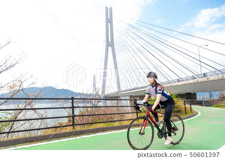 Onomichi Shimanami Highway Road bike Tadara Ohashi 50601397