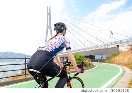 Onomichi Shimanami Highway Road bike Tadara Ohashi 50601398