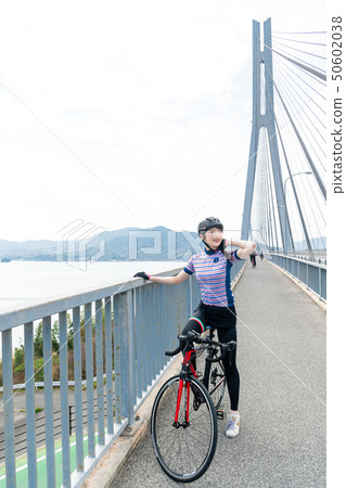 Onomichi Shimanami Highway Road bike Tadara Ohashi 50602038