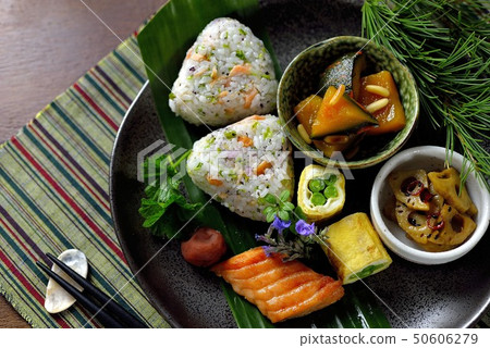 飯糰，配菜拼盤 50606279