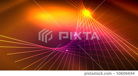 Shiny neon space background Shiny neon space background 50606694
