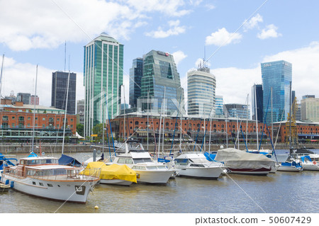 Modern buildings from Puerto Madero, Buenos Aires, 50607429