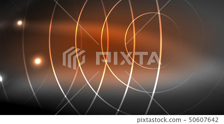 Glowing shiny neon colors with abstract lines, modern background Glowing shiny neon colors with abstract lines, modern background 50607642