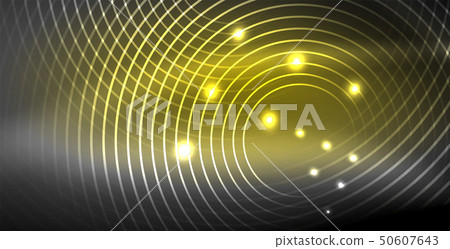 Glowing shiny neon colors with abstract lines, modern background Glowing shiny neon colors with abstract lines, modern background 50607643