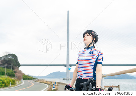 Onomichi Shimanami Highway Road bike Tadara Ohashi 50608396