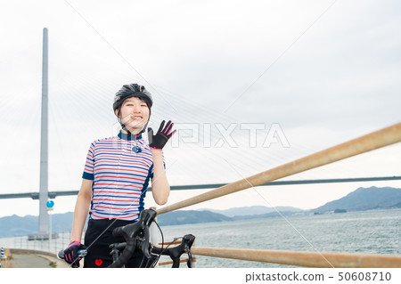 Onomichi Shimanami Highway Road bike Tadara Ohashi 50608710