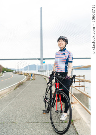 Onomichi Shimanami Highway Road bike Tadara Ohashi 50608713