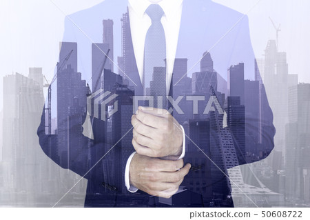Corporate business, entrepreneurship and economic prosperity conceptul collage. Corporate business, entrepreneurship and economic prosperity conceptul collage. 50608722