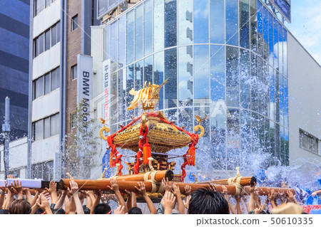 Tomioka Hachiman Shrine example festival water hanging festival 50610335
