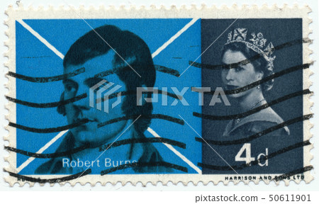 Vintage stamp printed in Great Britain 1966, 50611901