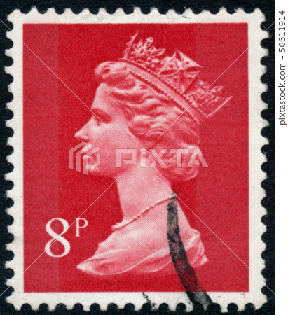 Vintage stamp printed in Great Britain 1968 shows Vintage stamp printed in Great Britain 1968 shows 50611914