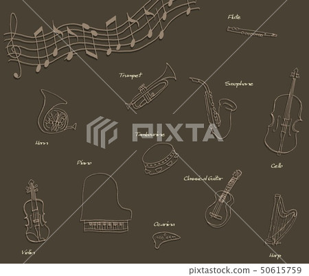 樂器音樂筆記 50615759