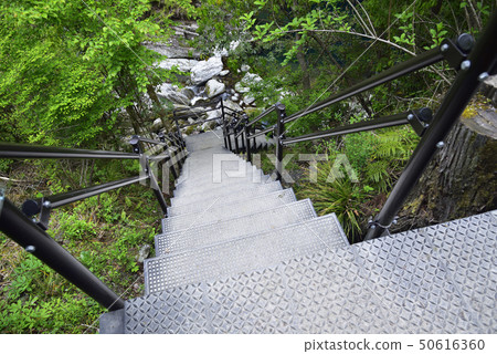 Steep staircase leading to Nikosu (Kamogawa-gun, Kochi Prefecture) Steep staircase leading to Nikosu (Kamogawa-gun, Kochi Prefecture) 50616360