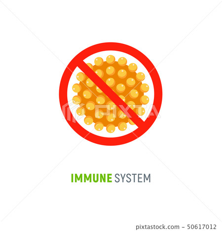 Immune bacteria system sign. Antibacterial virus sign. Immune protection antiseptic, anti desease Immune bacteria system sign. Antibacterial virus sign. Immune protection antiseptic, anti desease 50617012