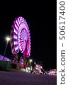 Ferris wheel at night 50617400