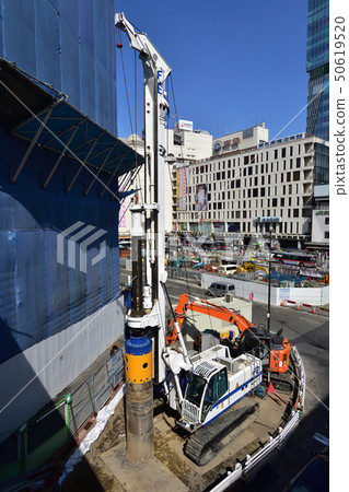 Punch pile drilling machine 50619520