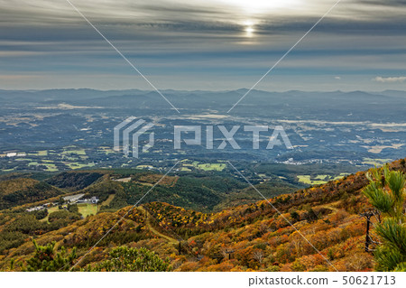 從足立太郎/ Yakushidake天文台看到的Nihonmatsu方向 50621713