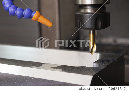 The CNC milling machine . The CNC milling machine . 50621842