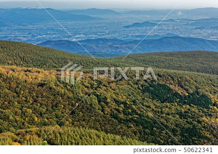 A view of Fukushima city from the middle of Adatara mountain A view of Fukushima city from the middle of Adatara mountain 50622341