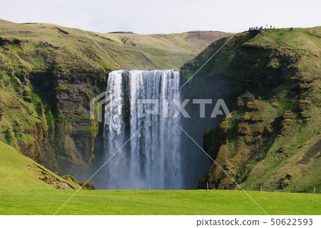 Skogafoss waterfall in Iceland Skogafoss waterfall in Iceland 50622593