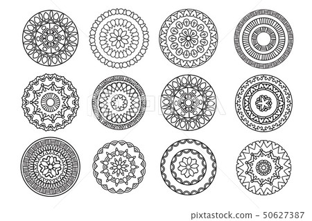 Ethnic decorative elements 50627387