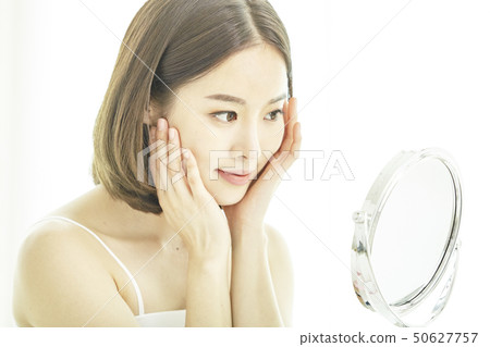 Beauty, beauty, skincare, young woman 50627757