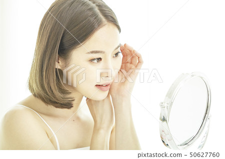 Beauty, beauty, skincare, young woman Beauty, beauty, skincare, young woman 50627760