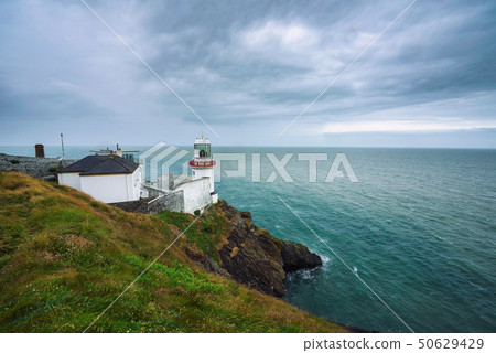 Wicklow Lighthouse at Wicklow, Ireland Wicklow Lighthouse at Wicklow, Ireland 50629429