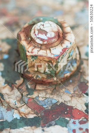 Rusted bolt and nut Rusted bolt and nut 50630224