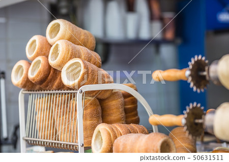 Trdelnik traditional czech slovak or hungarian 50631511