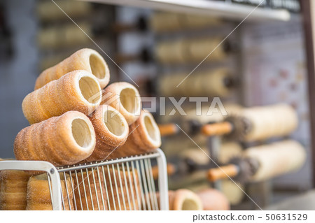 Trdelnik traditional czech slovak or hungarian 50631529