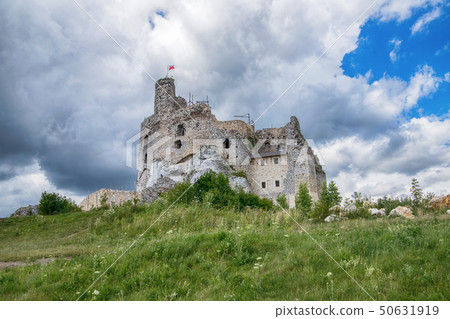 Mirow castle ruins, Silesia Poland Mirow castle ruins, Silesia Poland 50631919
