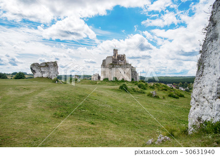 Mirow castle ruins, Silesia Poland Mirow castle ruins, Silesia Poland 50631940