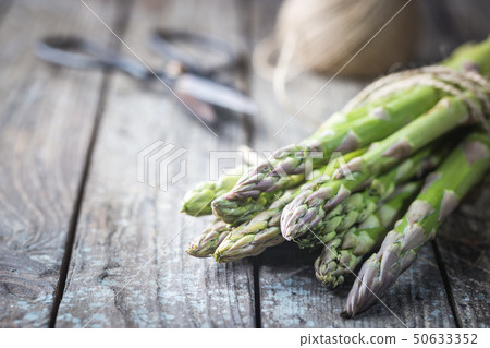 Bunch of fresh asparagus Bunch of fresh asparagus 50633352