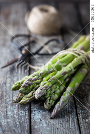 Bunch of fresh asparagus Bunch of fresh asparagus 50633368
