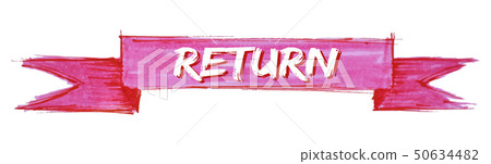 return ribbon - Stock Illustration [50634482] - PIXTA