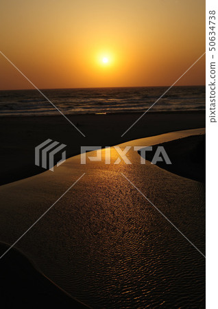 Setting sun 50634738