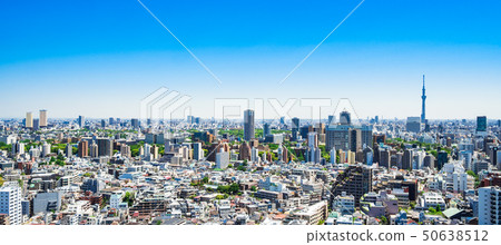 Tokyo Sky Tree and Cityscape Wide Tokyo Sky Tree and Cityscape Wide 50638512