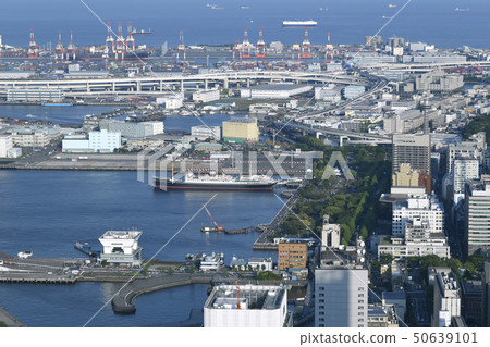 日本的橫濱城市景觀我想看橫濱港等 日本的橫濱城市景觀我想看橫濱港等 50639101