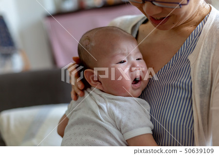 嬰兒和母親的父母和孩子 50639109